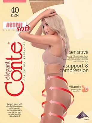Колготки Conte elegant ACTIVE SOFT 40 (14С-70СП)