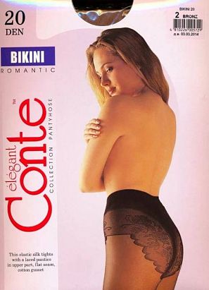 Колготки женские Conte elegant BIKINI 20 (8С-34СП)