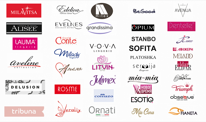 Известные бренды одежды для женщин список