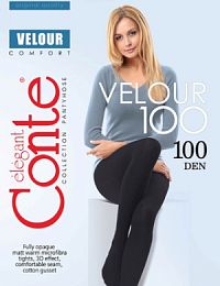 Колготки женские Conte elegant VELOUR 100XL (18С-69СП)