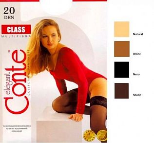 Чулки Conte elegant CLASS 20 (8С-90СП)