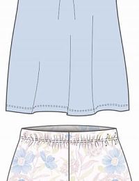 Комплект женский MELADO 6705W-80160.1S-730